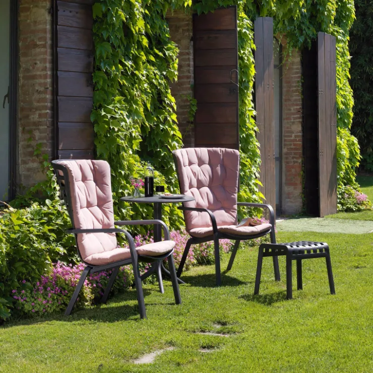 Chaise De Jardin|Fauteuil De Jardin*Folio Fauteuil de jardin réglable et empilable en polypropylène design