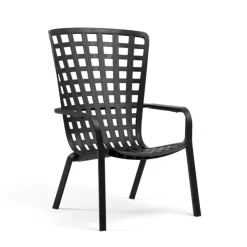 Chaise De Jardin|Fauteuil De Jardin*Folio Fauteuil de jardin réglable et empilable en polypropylène design