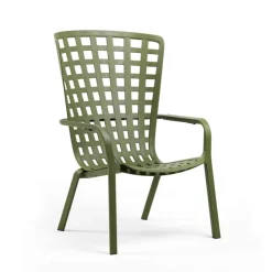 Chaise De Jardin|Fauteuil De Jardin*Folio Fauteuil de jardin réglable et empilable en polypropylène design