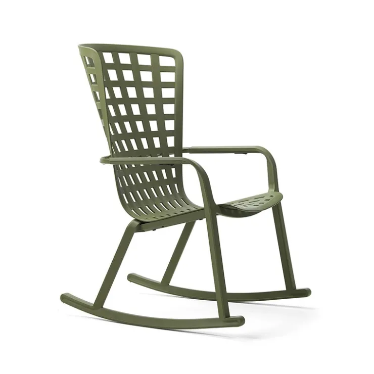 Fauteuil De Salon*Folio Rocking chair design réglable en polypropylène