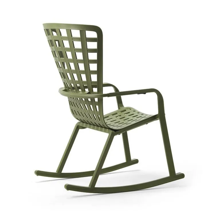 Fauteuil De Salon*Folio Rocking chair design réglable en polypropylène