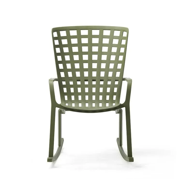 Fauteuil De Salon*Folio Rocking chair design réglable en polypropylène