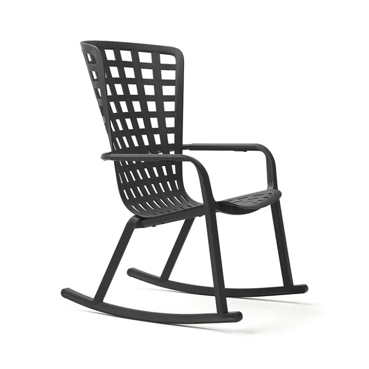 Fauteuil De Salon*Folio Rocking chair design réglable en polypropylène