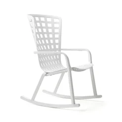 Chaise De Jardin|Fauteuil De Jardin*Folio Rocking chair design extérieur réglable en polypropylène