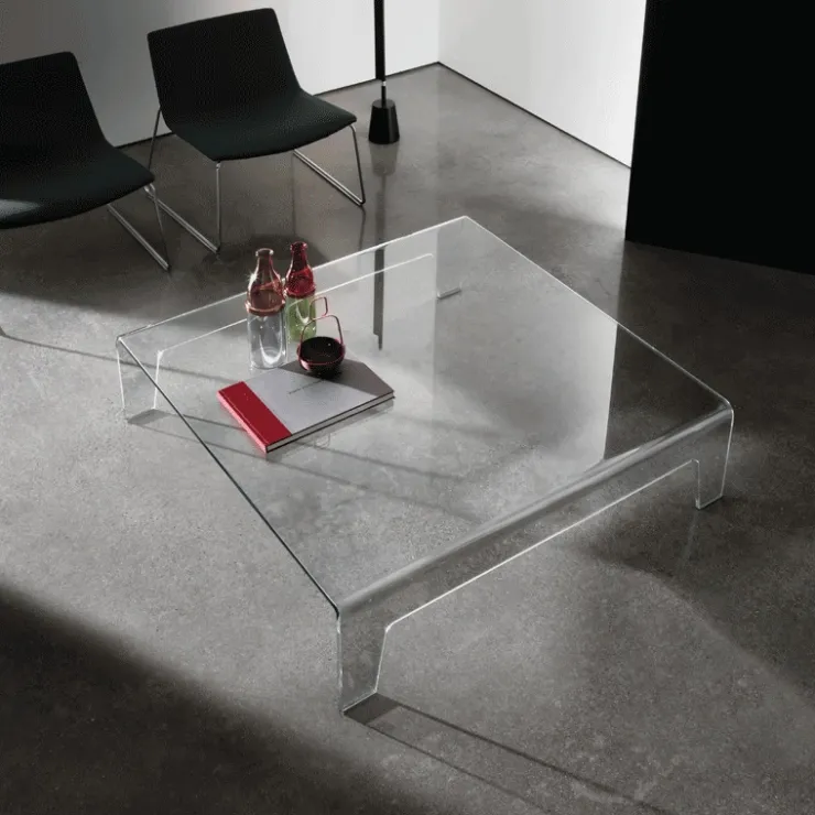Sovet Italia Table De Salon*Frog Sovet® Table basse design carrée en verre