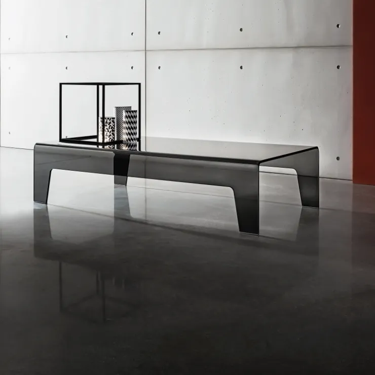 Sovet Italia Table De Salon*Frog Sovet® Table basse design rectangulaire en verre