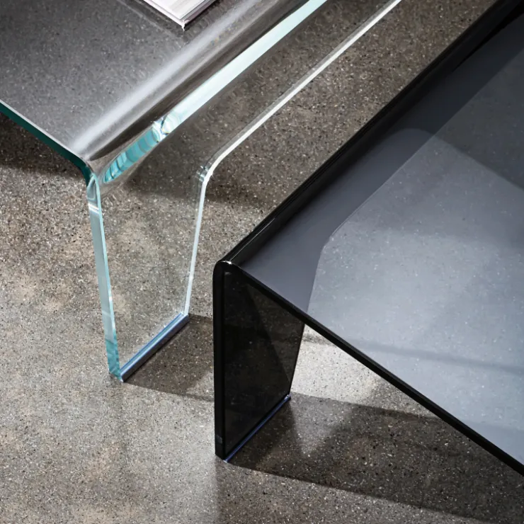 Sovet Italia Table De Salon*Frog Sovet® Table basse design rectangulaire en verre