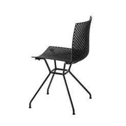 Chaise Pour Chambre|Chaise De Cuisine*Fuller TC Chaise design italien microperforée avec pieds en métal