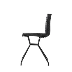 Chaise Pour Chambre|Chaise De Cuisine*Fuller TC Chaise design italien microperforée avec pieds en métal