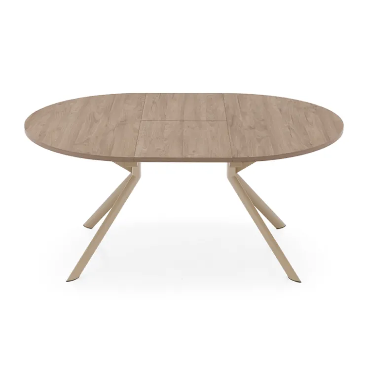 Table De Cuisine|Table De Salle à Manger*Giove Connubia® Table ovale extensible en mélaminé
