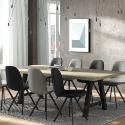Perfecta Chaise Pour Chambre|Chaise De Cuisine*Girona Chaise moderne coque pivotante en simili
