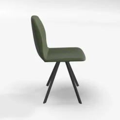 Perfecta Chaise De Salle à Manger|Chaise De Bureau*Girona Chaise pivotante en tissu