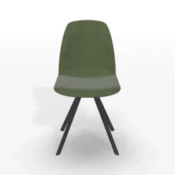 Perfecta Chaise De Salle à Manger|Chaise De Bureau*Girona Chaise pivotante en tissu