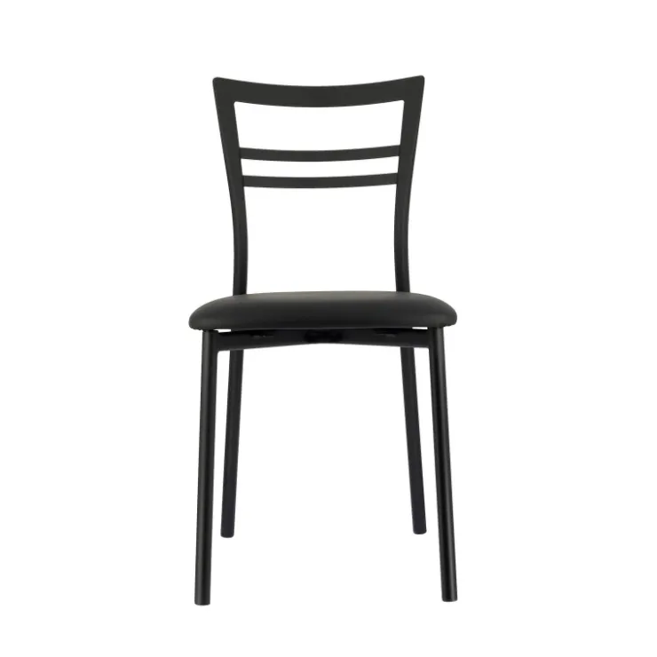 Chaise De Cuisine*Go 1419 Chaise de cuisine rembourrée en synthétique et métal