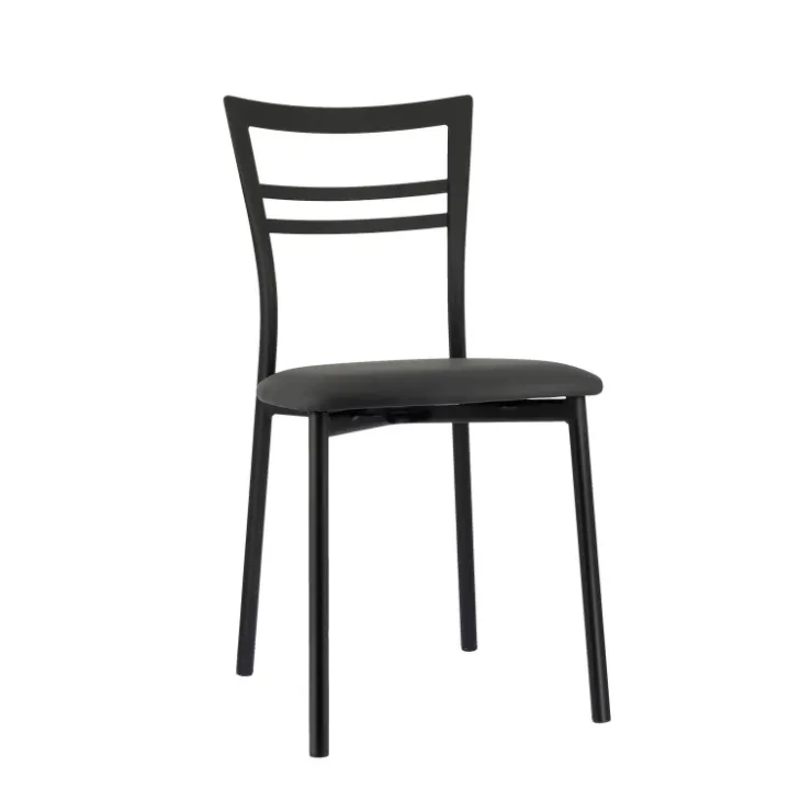 Chaise De Cuisine*Go 1419 Chaise de cuisine rembourrée en synthétique et métal