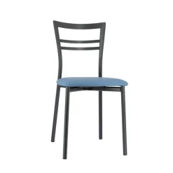 Chaise De Cuisine*Go 1419 Chaise de cuisine rembourrée en synthétique et métal