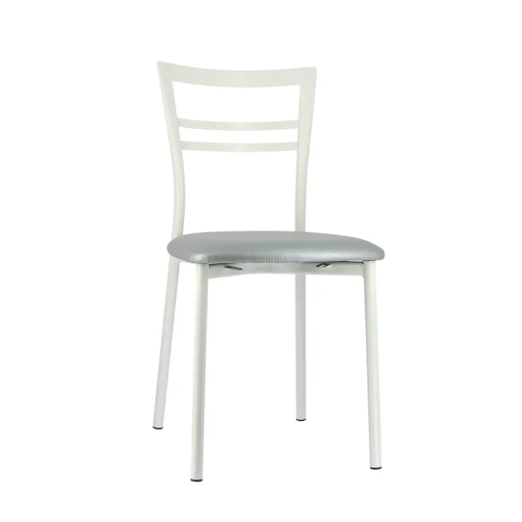 Chaise De Cuisine*Go 1419 Chaise de cuisine rembourrée en synthétique et métal