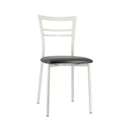 Chaise De Cuisine*Go 1419 Chaise de cuisine rembourrée en synthétique et métal