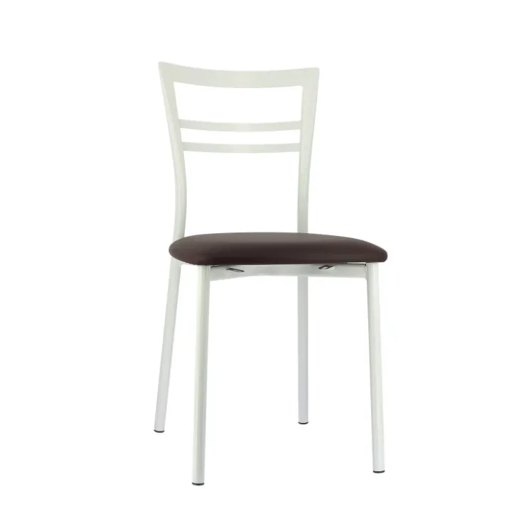 Chaise De Cuisine*Go 1419 Chaise de cuisine rembourrée en synthétique et métal