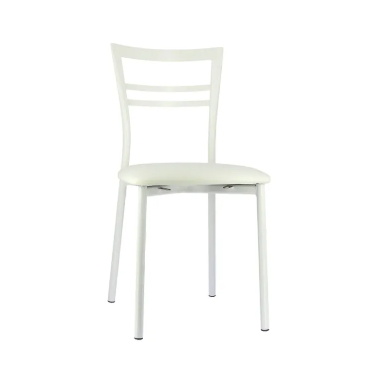 Chaise De Cuisine*Go 1419 Chaise de cuisine rembourrée en synthétique et métal