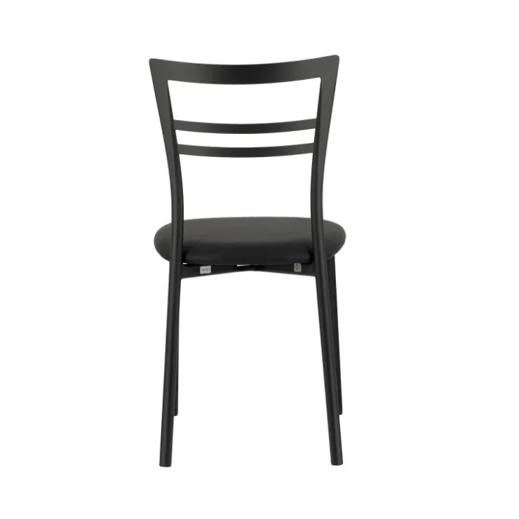 Chaise De Cuisine*Go 1419 Chaise de cuisine rembourrée en synthétique et métal