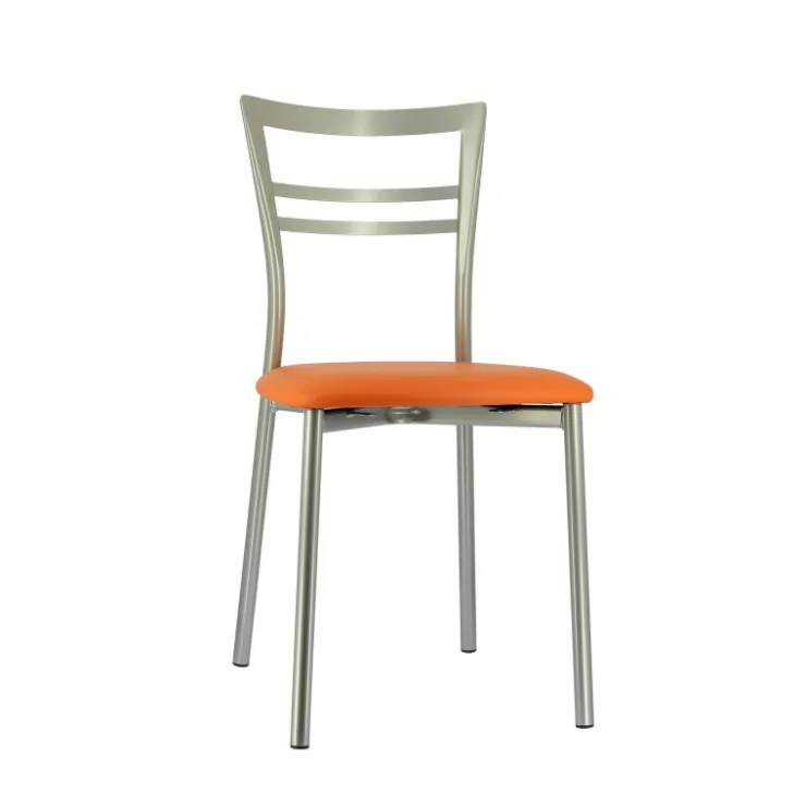 Chaise De Cuisine*Go 1419 Chaise de cuisine rembourrée en synthétique et métal