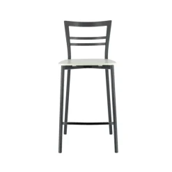 Tabouret Snack (assise +/- 65 Cm)|Tabouret De Bar (assise +/- 80 Cm)*Go Clip Connubia® Tabouret snack contemporain en métal et multiplis bois