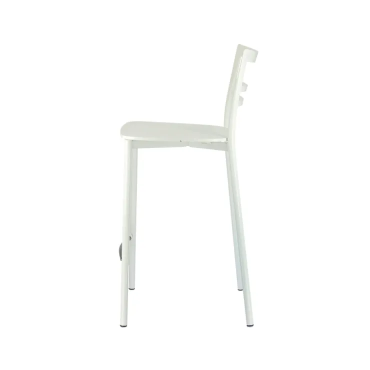 Tabouret Snack (assise +/- 65 Cm)|Tabouret De Bar (assise +/- 80 Cm)*Go Clip Connubia® Tabouret snack contemporain en métal et multiplis bois