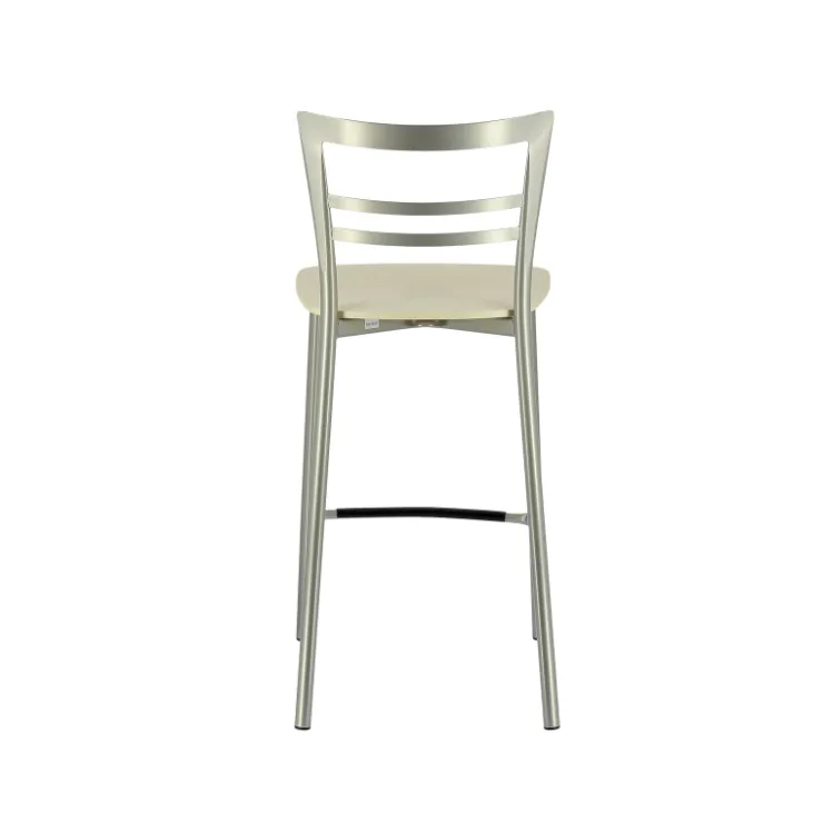 Tabouret Snack (assise +/- 65 Cm)|Tabouret De Bar (assise +/- 80 Cm)*Go Clip Connubia® Tabouret snack contemporain en métal et multiplis bois