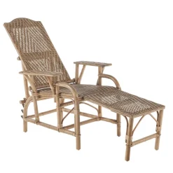 Kok Chaise Salon|Chaise Pour Chambre*Grand mèreChaise longue en rotin modulable