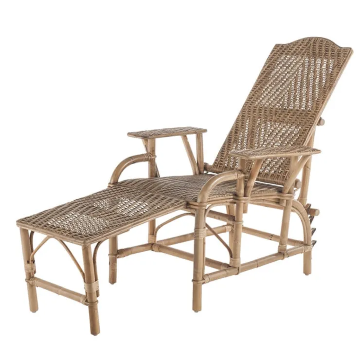 Kok Chaise Salon|Chaise Pour Chambre*Grand mèreChaise longue en rotin modulable