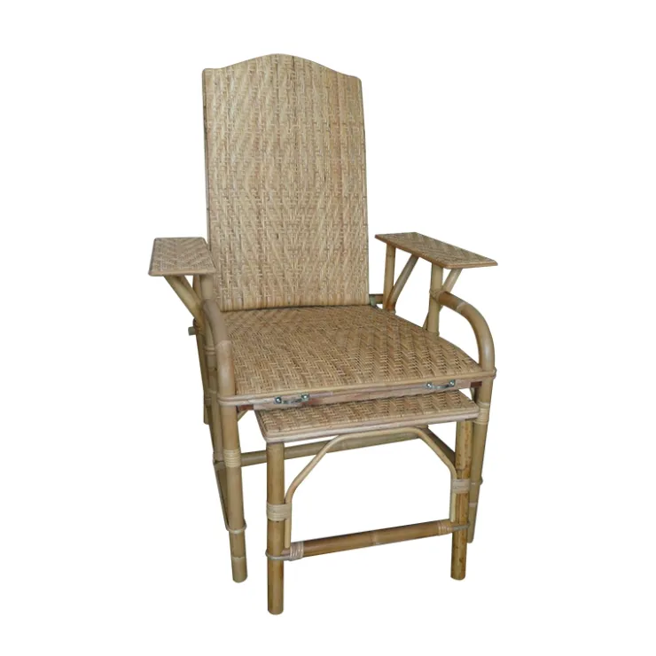 Kok Chaise Salon|Chaise Pour Chambre*Grand mèreChaise longue en rotin modulable