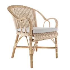 Kok Chaise De Cuisine|Fauteuil De Salon*Grand père MarcelFauteuil en rotin vintage