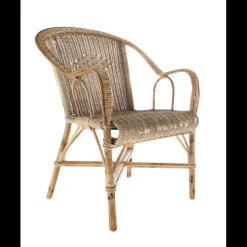 Kok Chaise De Cuisine|Fauteuil De Salon*Grand père MarcelFauteuil en rotin vintage