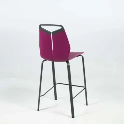 Dexo Tabouret Snack (assise +/- 65 Cm)|Tabouret De Bar (assise +/- 80 Cm)*Gripp Tabouret snack design coque polypropylène pieds en métal