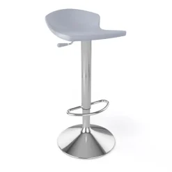 Tabouret Snack (assise +/- 65 Cm)|Tabouret De Bar (assise +/- 80 Cm)*Guliver Tabouret italien réglable en hauteur et pivotant en technopolymère et métal chromé