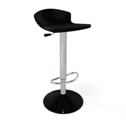 Tabouret Snack (assise +/- 65 Cm)|Tabouret De Bar (assise +/- 80 Cm)*Guliver Tabouret italien réglable en hauteur et pivotant en technopolymère et métal chromé