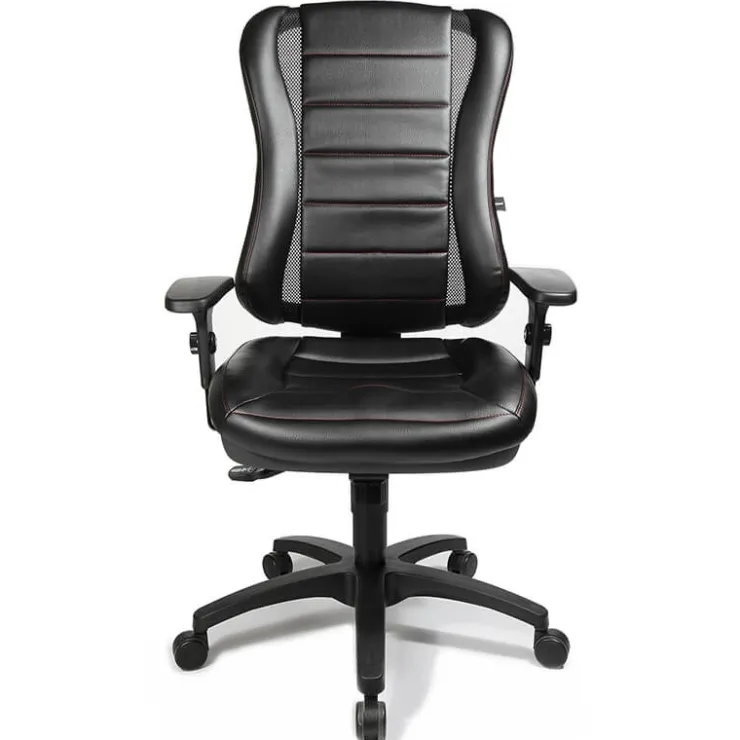 Top Star Chaise De Bureau*Head Point Fauteuil gamer avec accoudoirs réglables