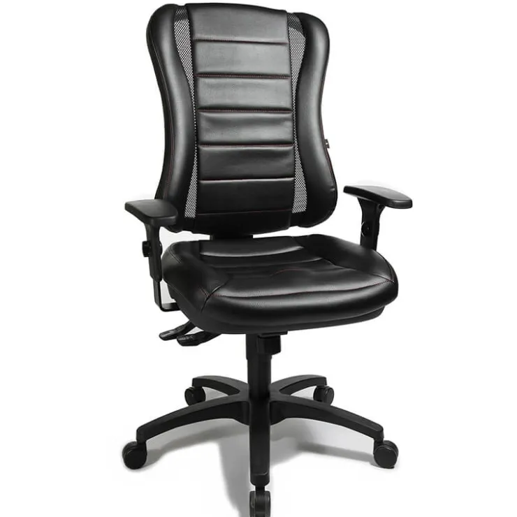 Top Star Chaise De Bureau*Head Point Fauteuil gamer avec accoudoirs réglables