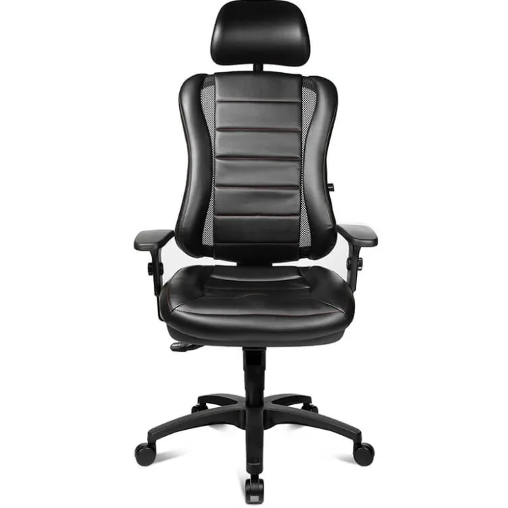 Top Star Chaise De Bureau*Head Point Fauteuil gamer avec accoudoirs réglables