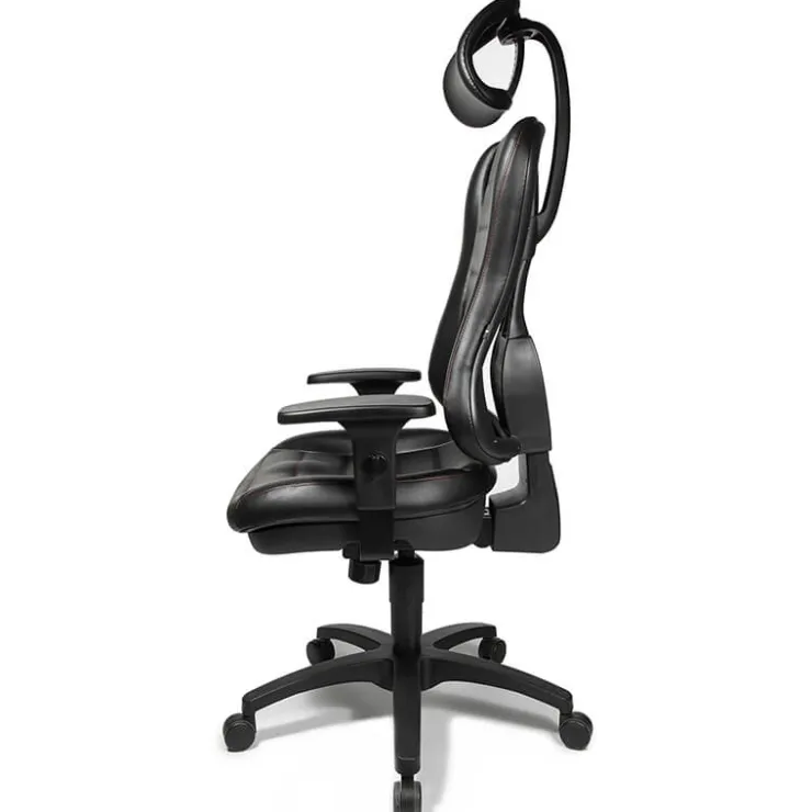 Top Star Chaise De Bureau*Head Point Fauteuil gamer avec accoudoirs réglables