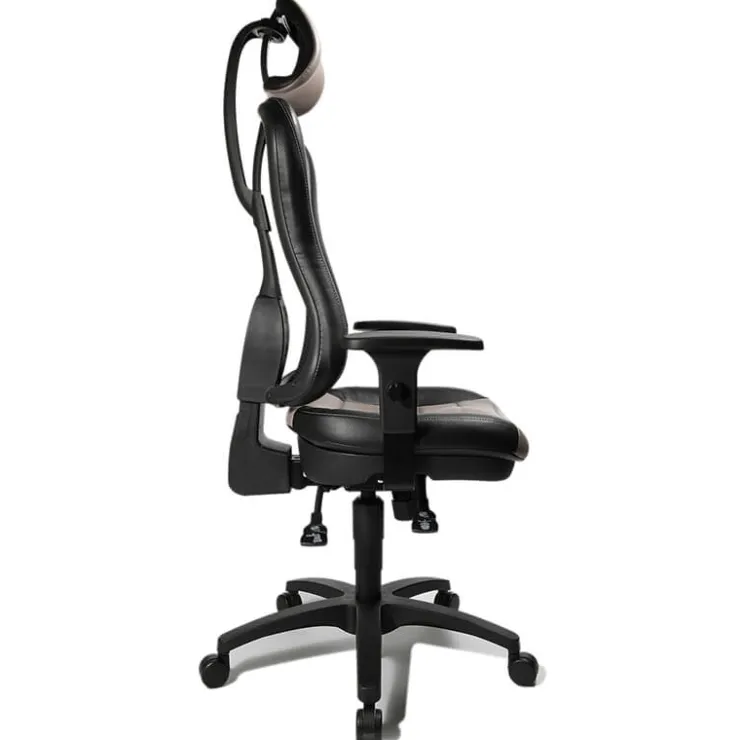 Top Star Chaise De Bureau*Head Point Fauteuil gamer avec accoudoirs réglables