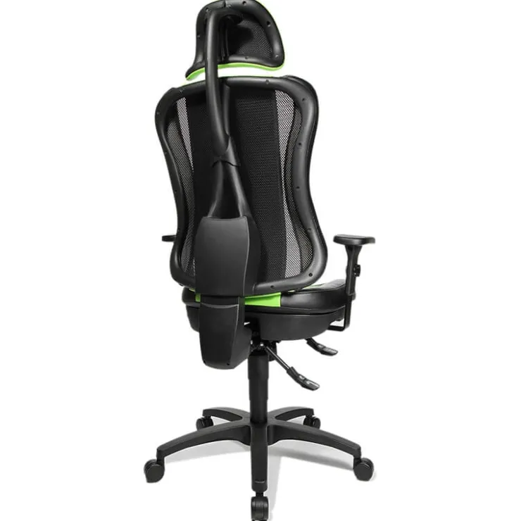 Top Star Chaise De Bureau*Head Point Fauteuil gamer avec accoudoirs réglables