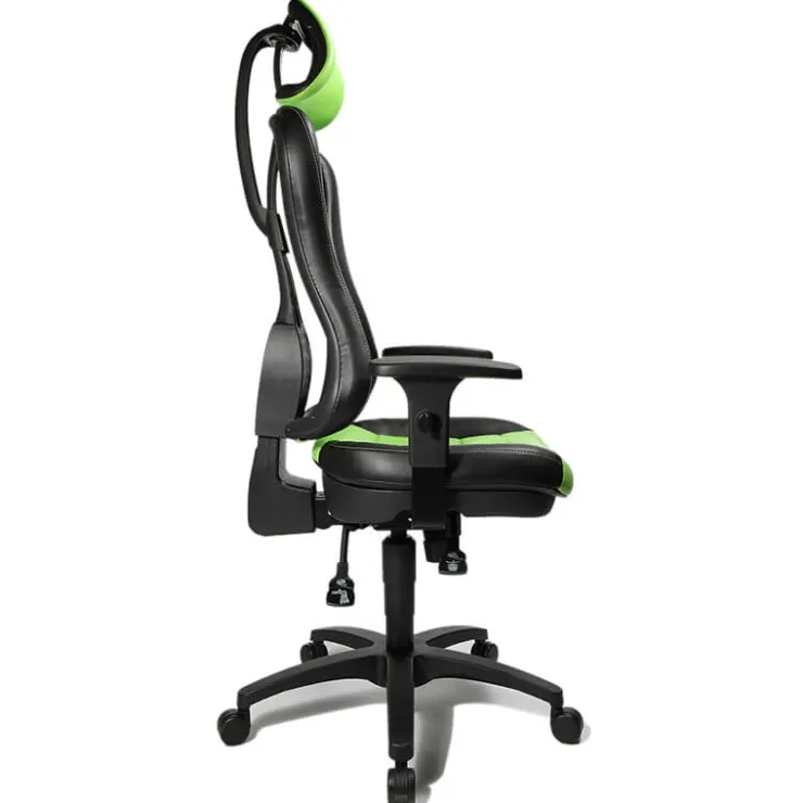 Top Star Chaise De Bureau*Head Point Fauteuil gamer avec accoudoirs réglables