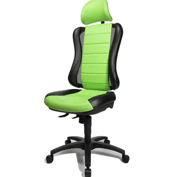 Top Star Chaise De Bureau*Head Point Fauteuil gamer avec accoudoirs réglables