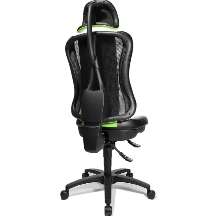 Top Star Chaise De Bureau*Head Point Fauteuil gamer avec accoudoirs réglables