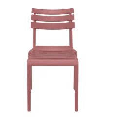 Chaise De Jardin*Helen Chaise de jardin moderne empilable en polypropylène