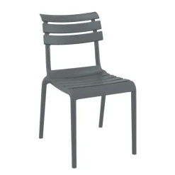 Chaise De Jardin*Helen Chaise de jardin moderne empilable en polypropylène