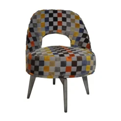 Paget Fauteuil De Salon*Hugo Chauffeuse pivotante art déco made in France