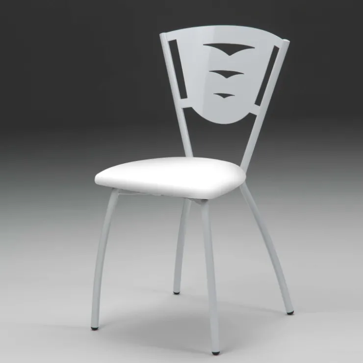 Carrier Chaise De Cuisine*Hévéa ® Chaise de cuisine en métal fabriquée en France